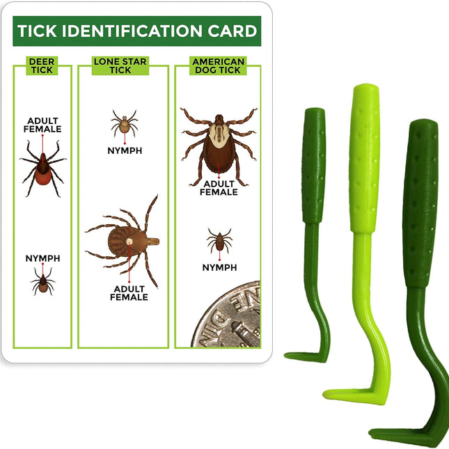 Tick Remover Value 3 Pack - Tick Remover Tools + Tick