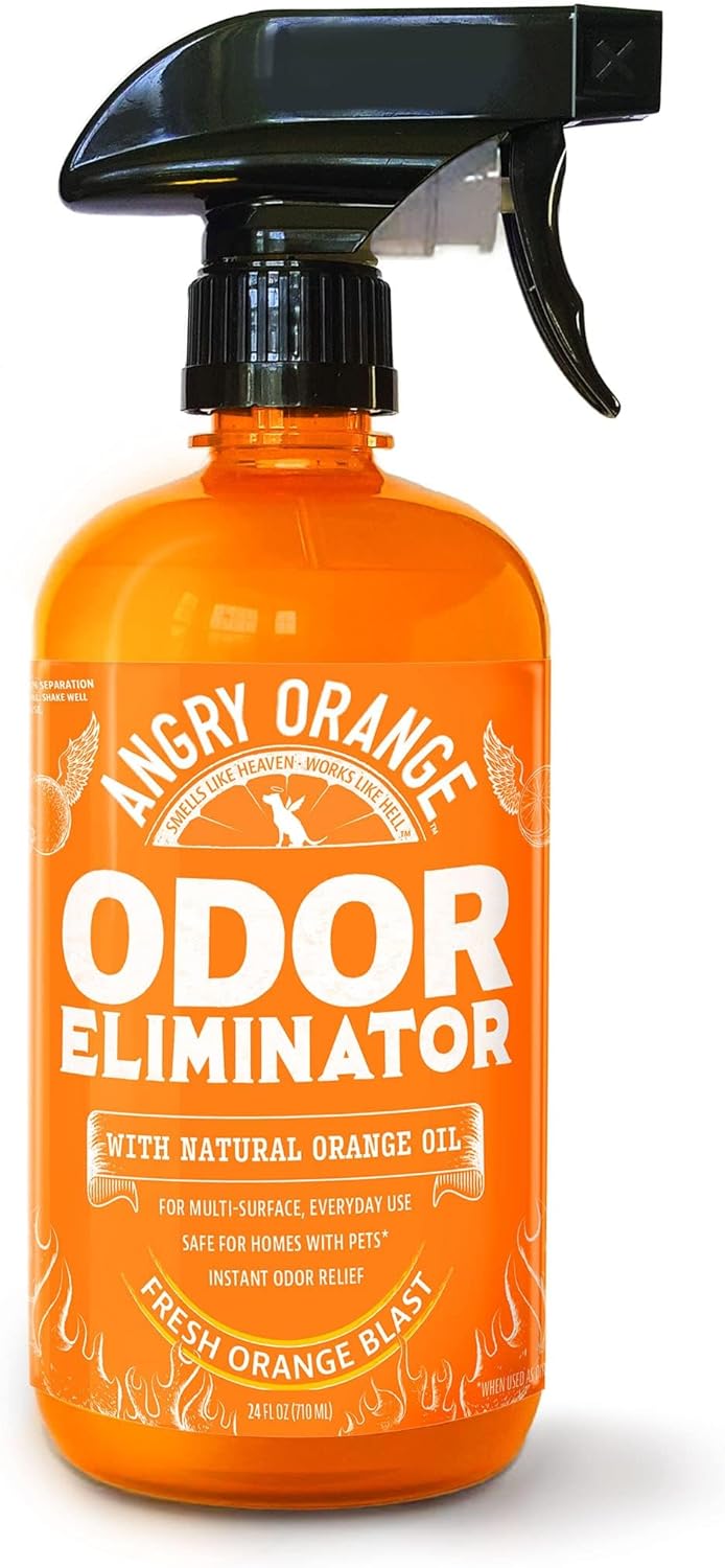Pet Odor Eliminator Citrus Cleaner with Natural Orange Oil, 24 oz