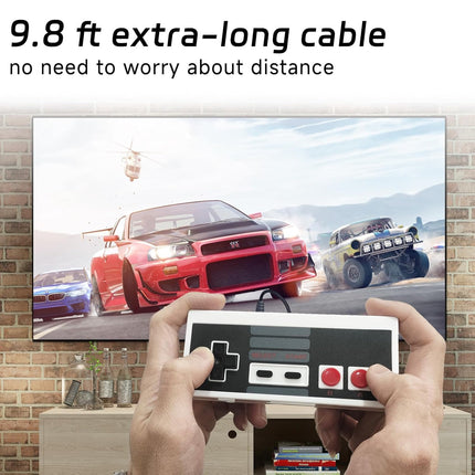 acisan Retro Controller 9.8FT Length Cable of Controller,Mini Console Controllers