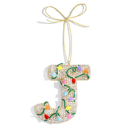 Christmas Initial Ornaments