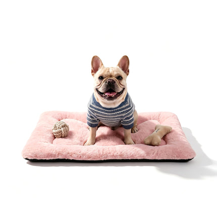Cama para perro de 36" para jaula metálica, tapete lavable para dormir para mascotas medianas/grandes