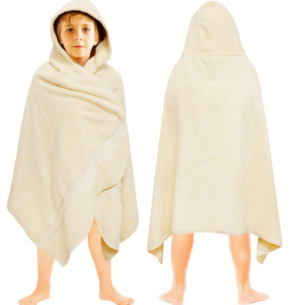Hooded Bath Towel Wrap - Ultra Soft 100% Cotton Kids Towel