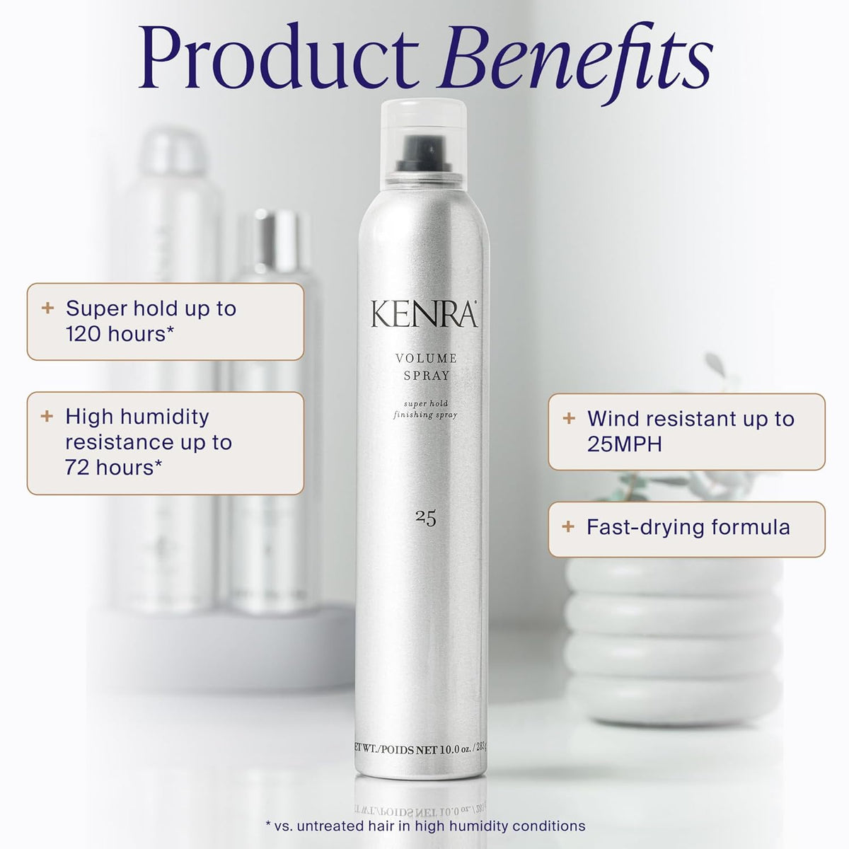 Volume Spray 25 Super Hold Finishing Hairspray, 10 oz - photo 2