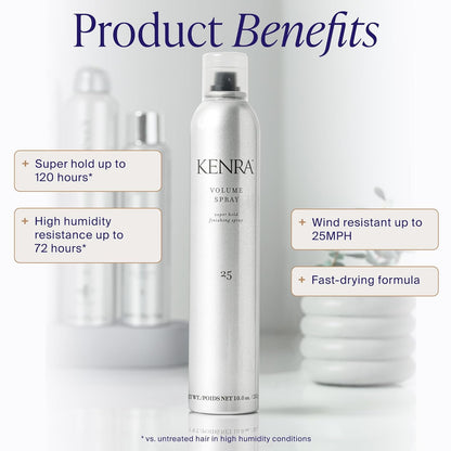 Volume Spray 25 Super Hold Finishing Hairspray, 10 oz - photo 2