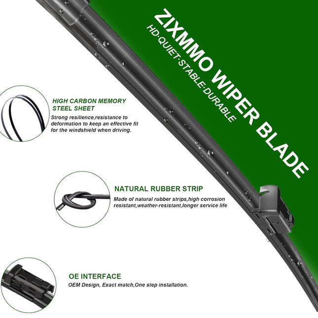Factory Wiper Blade Replacement for Original Equipment Windshield Wipers