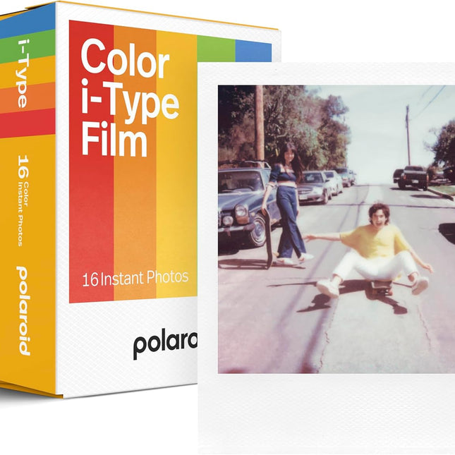 Color Film for I-Type Double Pack, 16 Color Instant Photos