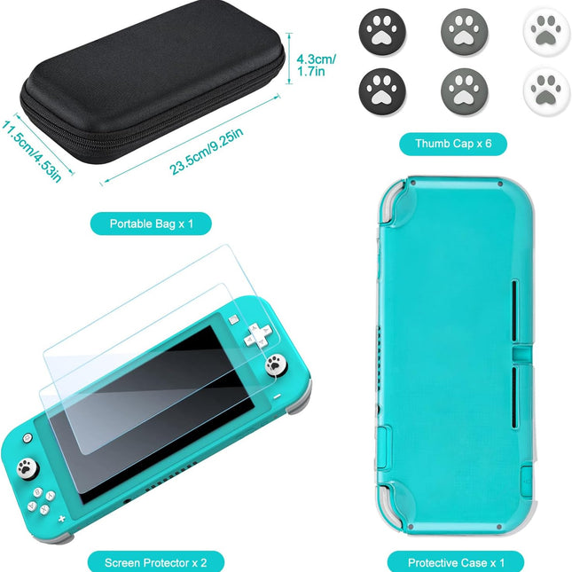 12-in-1 Case Accessories Bundle for 2019 Handheld Console