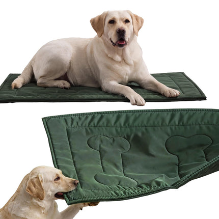 Chew Proof Indestructible Dog Crate Pad,Medium (22"x35")