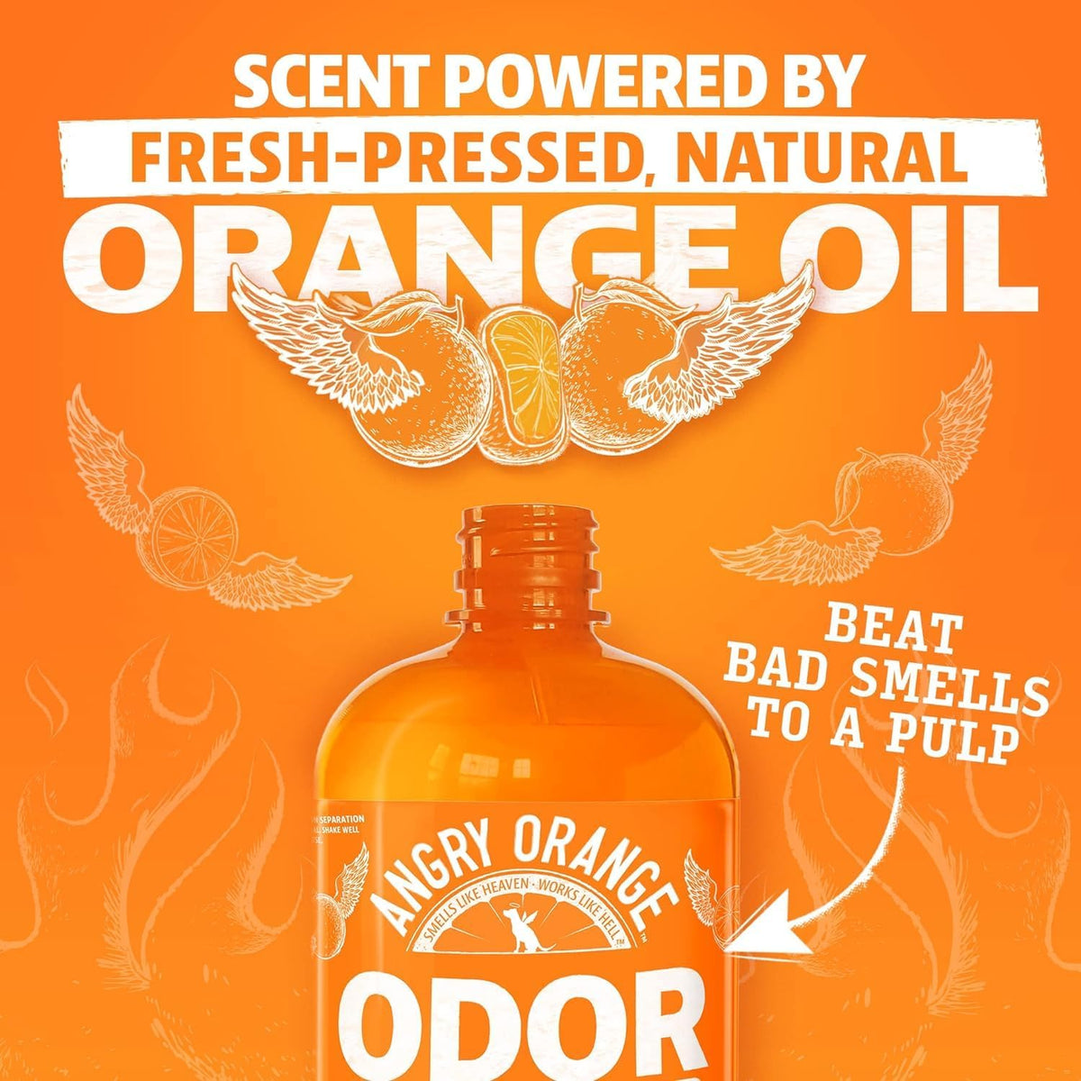 Pet Odor Eliminator Citrus Cleaner with Natural Orange Oil, 24 oz - photo 5