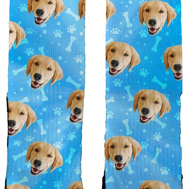Personalized Dog, Cat & Human Photo Socks