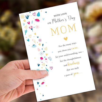 Mother's Day Card for Mom, Happy Mothers Day Card Gifts for Mom from Daughter