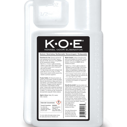 K.O.E. Apricot Odor Eliminator 16 oz for Strong Odor for Cages, Runs & More – Home & Kennel w/Safe, Non-Enzymatic Formula