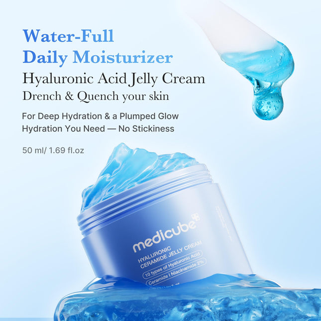 Jelly Cream with Hyaluronic Acid for Long-lasting Hydration - photo 2
