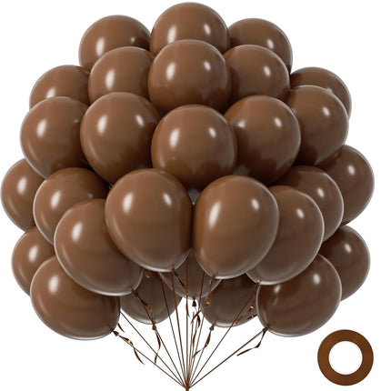 White Balloons 12 inch, White Latex 50pcs Party Balloons