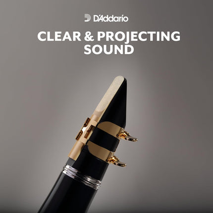 D’Addario Woodwinds - Rico Bb Clarinet Reeds - RCA0315 - Strength 1.5, 3-pack