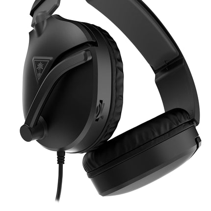 Multiplatform Gaming Headset for PS5, PS4, Xbox Series X|S, Xbox One, PC & Mobile w/ 3.5mm Wired Connection - Flip-to-Mute Mic, 40mm Speakers, Lightweight Design, Black