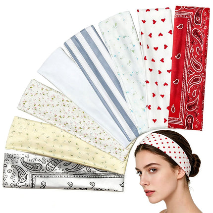 Headbands Polka Dot Headbands for Women,Cloth Soft Cute Hair Bands