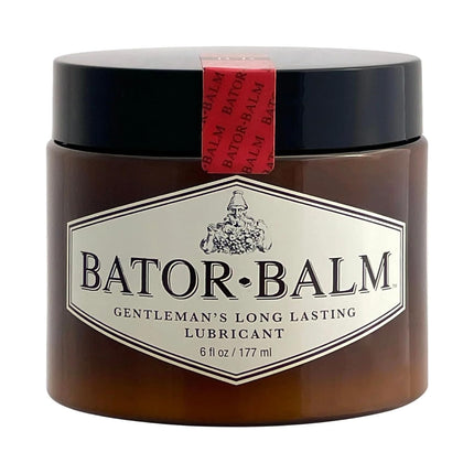 Bator Balm (Regular) Premium Oil-Based Personal Lubricant for Men - Long Lasting, No Drying Out, Easy Clean Up, Moisturizing 6oz