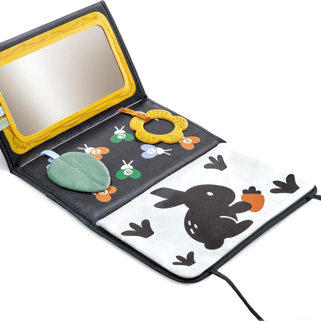 Tree of Life Tummy Time Mat – Foldable High Contrast Sensory