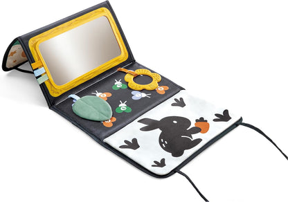 Tree of Life Tummy Time Mat – Foldable High Contrast Sensory