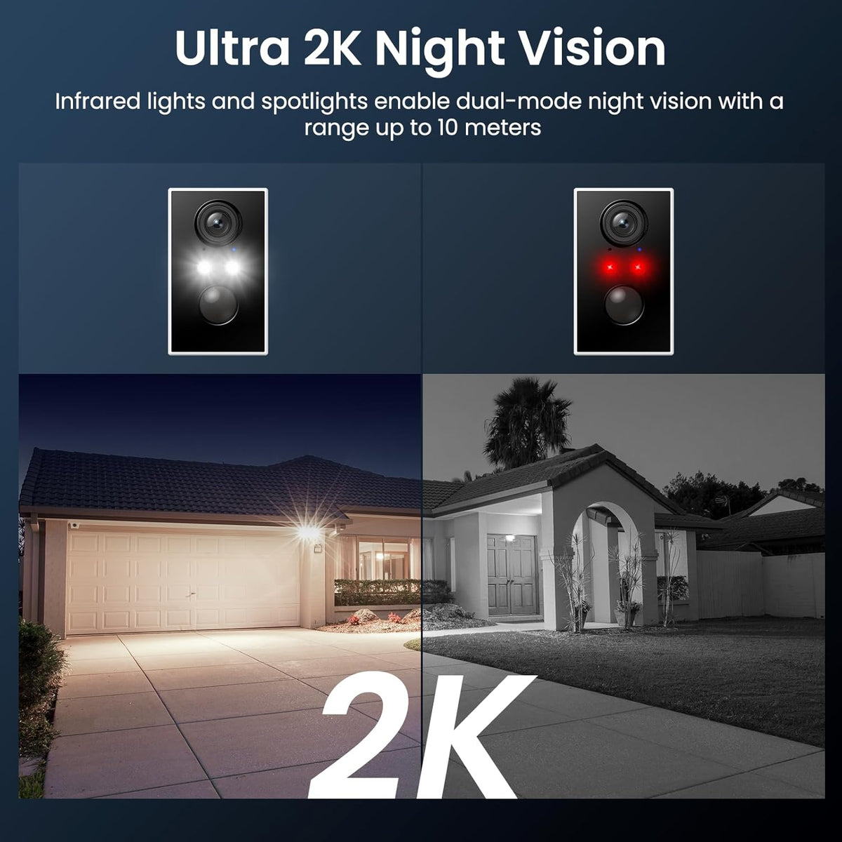 Security Cameras Wireless Outdoor-2K WiFi 6 Solar Camera Outdoor Wireless for Home Security with AI - photo 5