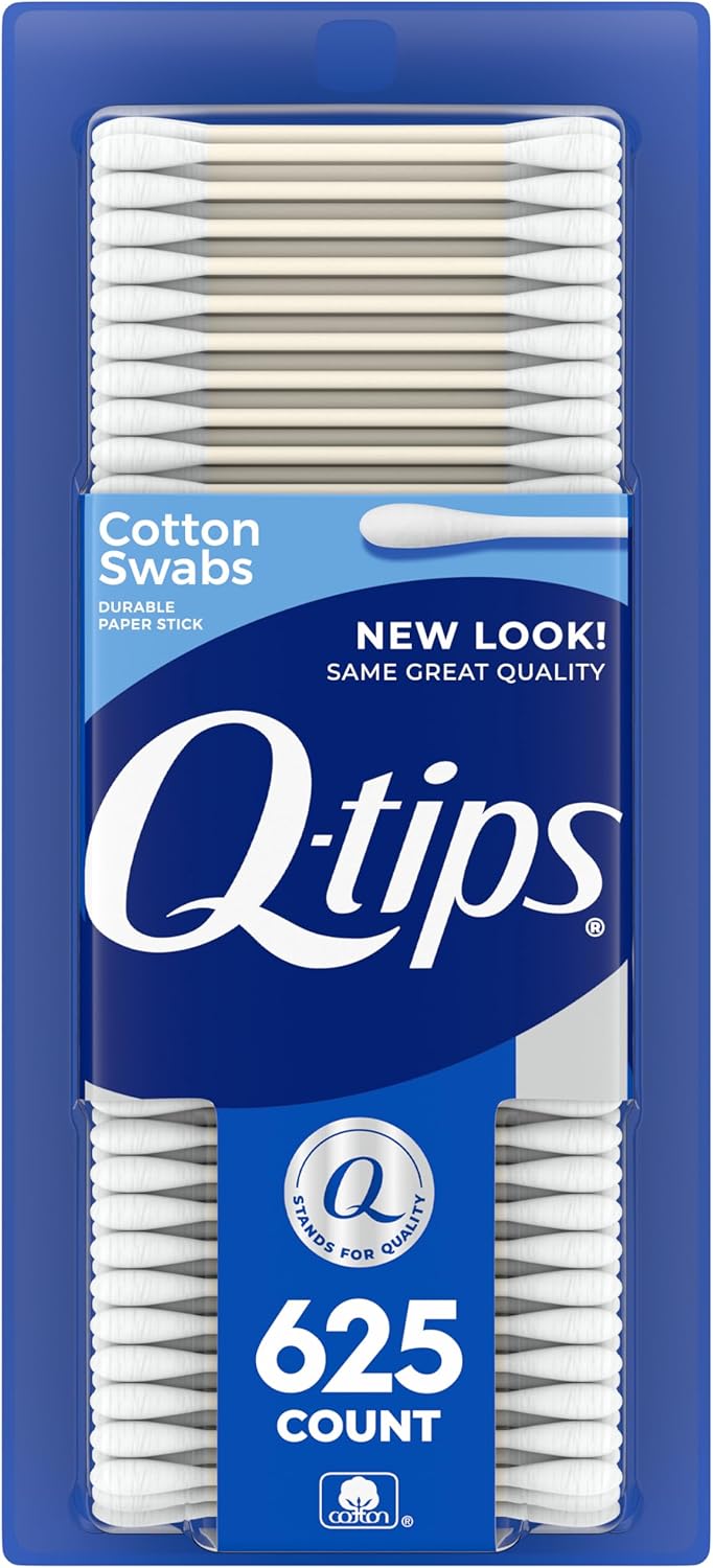 Cotton Swabs For Hygiene and Beauty Care Original Cotton Swab Made With 100% Cotton 625 Count