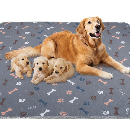 Washable Pee Pads for Dogs, 2 Pack Reusable Puppy Pads, 18"x24"