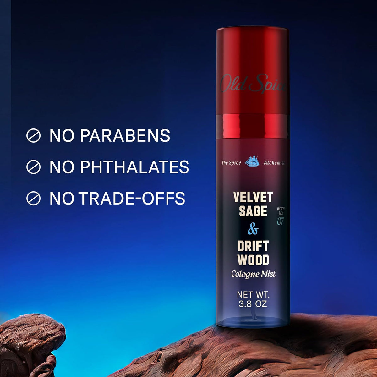 Velvet Sage + Driftwood Cologne Mist for Men, 3.8 oz - photo 3