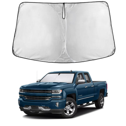 Car Front Windshield Sun Shade, Foldable Window Shade for SUVs