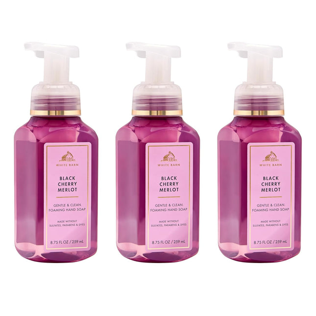 Black Cherry Merlot Foaming Hand Soap, 3-Pack