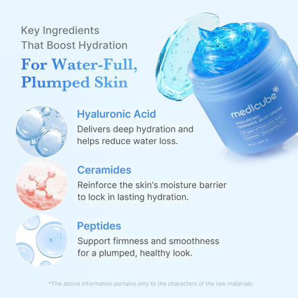 Jelly Cream with Hyaluronic Acid for Long-lasting Hydration
