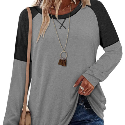 Long Sleeve Shirts Women Tunic Top fall Outfit Ladies Blouse