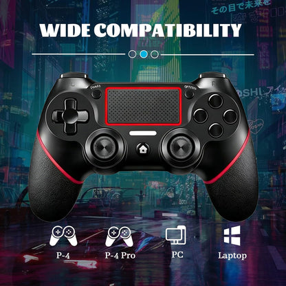 Wireless Controller for Ps4 Controller Compatible with PS4/Slim/Pro/Windows PC,with - photo 2