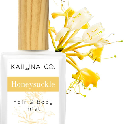 Honeysuckle Natural Hair & Body Mist Spray, Alcohol-Free, 0.5 fl oz