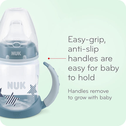 NUK Disney Large Learner Spill Proof Sippy Cup, Minnie Mouse, 10 Oz 1Pack – BPA Free, Spill Proof Sippy Cup