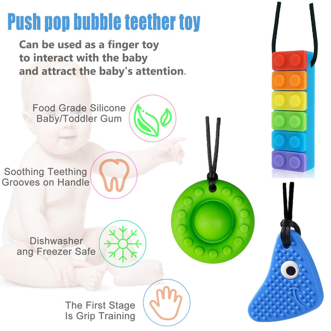 Sensory Chew Necklaces for Kids