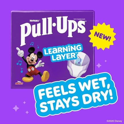 Pull-Ups Boys' Potty Training Pants, Size 6T-7T Training Underwear (55-75 lbs), 42 Count