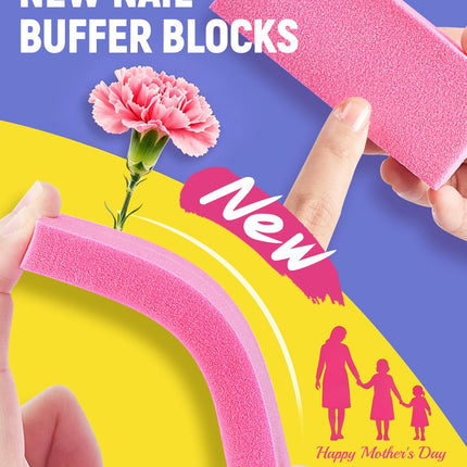 Nail File and Buffer Blocks with Nail Care Kit