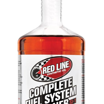 Red Line 60103 SI-1 Complete Fuel System Cleaner - 15 Ounce- Fuel Injector Cleaner and Carburetor Cleaner for Corrosion Prevention and Injector, Valve, and Combustion Chamber Deposit Removal