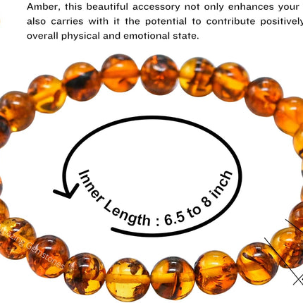 Amazing Gemstone Crystal Bracelet for Women Men's Gifts - Protection Healing Crystal Bracelet - 8mm Gemstone Beaded Stretchable Bracelet Pulseras Para Hombres Mujer Stocking Stuffers Mothers Day Gift