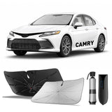 Windshield Sun Shade Umbrella: Custom Fit for Toyota-Camry 2000-2026