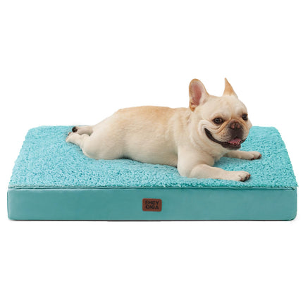 Cama ortopédica para perros grande con funda extraíble lavable, 41IN gris