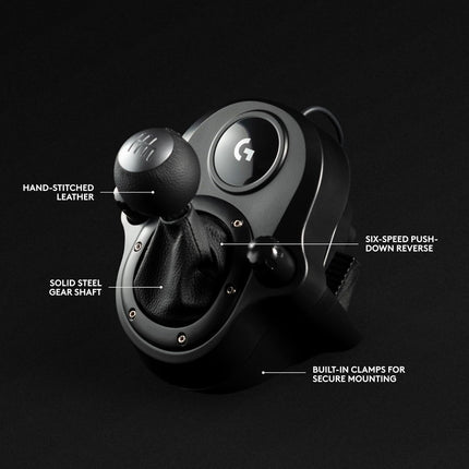 Logitech G Driving Force Shifter – Compatible with G29, G920 & G923 Racing Wheels for-PlayStation 5, Playstation 4, Xbox-Series X|S, Xbox-One, and-PC
