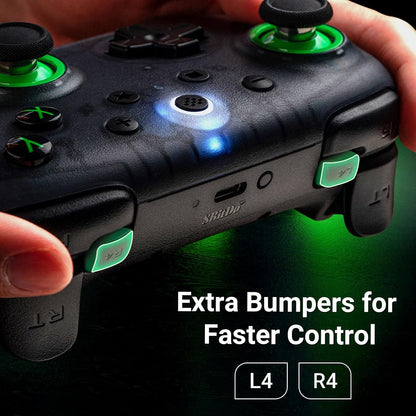 Wireless 2.4G Controller for Windows PC and Android, Transparent Black - photo 5