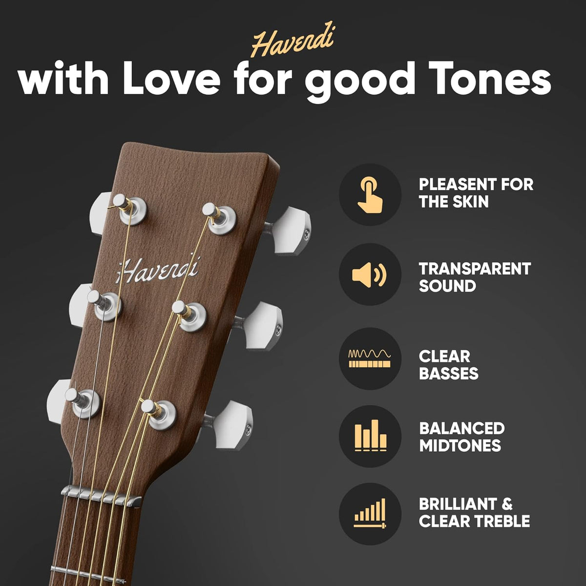 Acoustic Guitar Strings, 80/20 Bronze Coating, Light 12-53, 1 Set with 3 Picks - photo 3