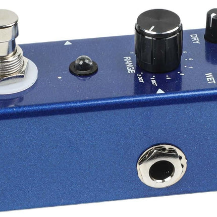 Rowin LEF-3807 Guitar Harmonizer Pedal, Digital Pitch Shifter Effect with Detune Mode, Polyphonic Up/Down Harmony, True Bypass, Zinc Alloy
