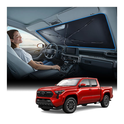 2026 Windshield Sun Shade Umbrella [Vinyl Coating Heat Shield]