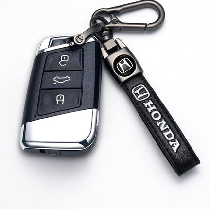 Genuine Leather Car Keychain Key Ring Accessories New