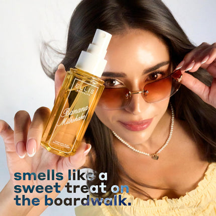 Ellis Brooklyn BANANA MILKSHAKE Perfume Mist, Sweet Gourmand Fragrance with Banana Milk, Vanilla & Tonka Bean, Vegan Perfume, Made In The USA, 90ml/3 fl oz