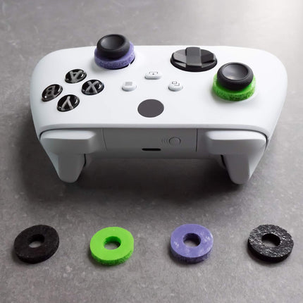 Precision Rings for Controller Aim Motion Control (Black/Purple/Green)